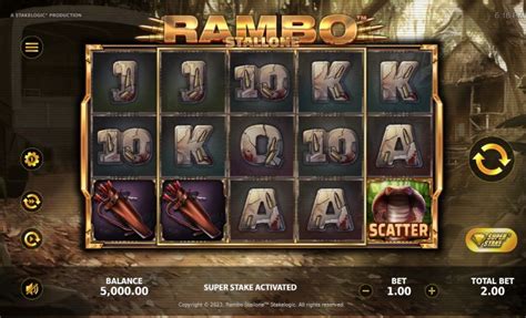 Rambo (StakeLogic) Tragaperras .
